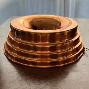 Vintage Tiered Copper Plated Jelly/Cake Mold - made in Portugal 🇵🇹